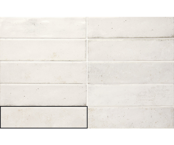 Obklad jako beton APE Ecstasy White 5X20 - bílá