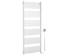 Sapho Metro-e Elektrické Otopné Těleso Rovné 600x1620mm, 800 W, Bílá