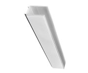 Mereo Sada Fixačního A Bočního Profilu Pro Ck10303z, Ck10403z, Pro Sklo 8 Mm, Výška 2 M, Chrom Alu