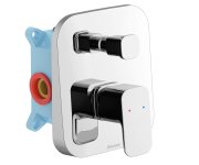 Podomítková baterie 10° Free TD F 065.00, pro R-box - TD F 065.00CR.O2.RB070 Podomítková baterie 2-cestná bez tělesa, chrom X070136