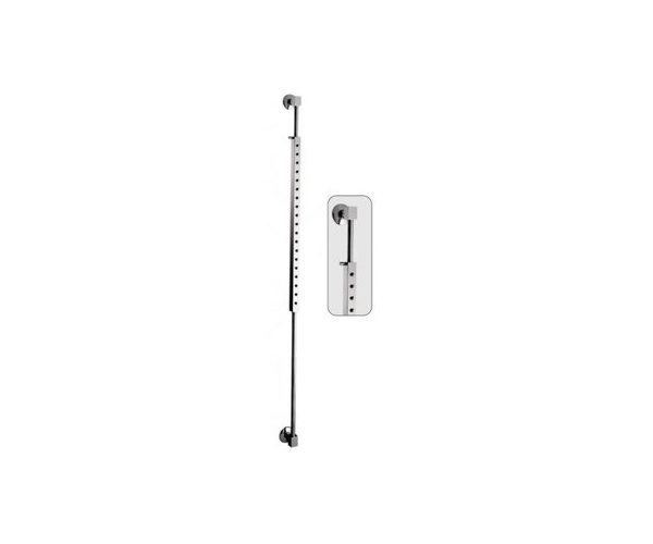 Sprchová Posuvná Otočná Tyč S Tryskami K Podomítkové Baterii, Délka 135cm - Chrom 