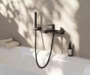 Držák sprchy Chrome - 611.20BL Držák sprchy, polohovatelný, černá X07P639