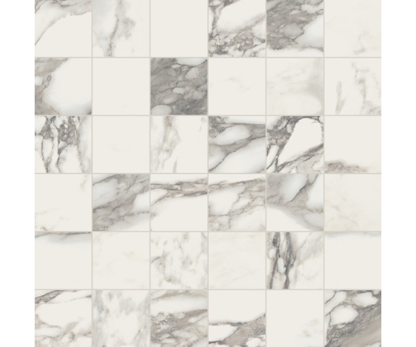 Mozaika Sant Agostino Trumarmi Mosaico Arabescato 30x30 - bílá