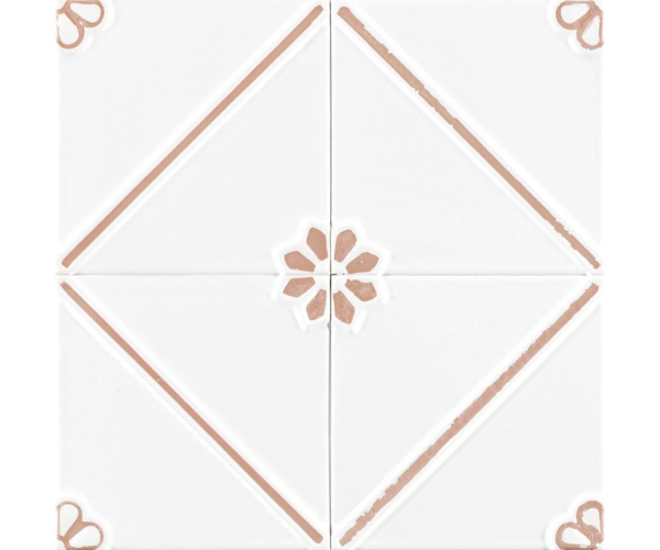 Retro dekor Grazia Formelle Anversa Cotto 13x13