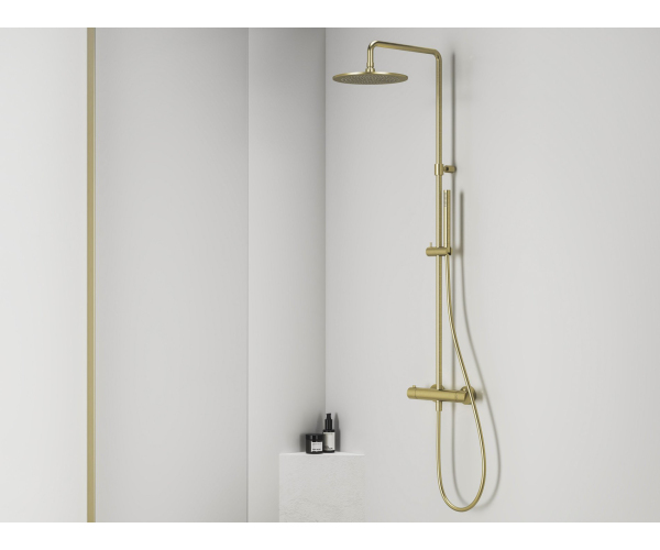 Sprchový sloup Espirit - ES 091.60GLB Sprchový sloup s termostatickou baterií, posuvný