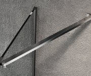 Gelco Vario Chrome Jednodílná Sprchová Zástěna K Instalaci Ke Stěně, Sklo Nordic, 900 Mm