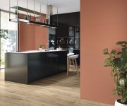 Obklad jako beton APE Colorful Rouge Rett. 30X90 - cihlová