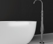 Sapho Ultramix Vanová Baterie S Připojením Do Podlahy, Chrom