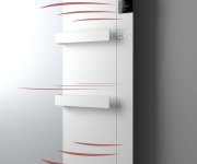 Sapho Onsen Evo Elektrické Otopné Těleso 400x900mm, 1000 W, Bílá
