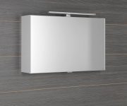 Sapho Cloe Galerka S Led Osvětlením 80x50x18cm, Bílá