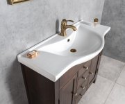 Aqualine Zara 100 Keramické Umyvadlo Nábytkové 99,5x46,5cm, Bílá