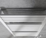 Aqualine Tondi-e Elektrické Otopné Těleso Rovné 450x970 Mm, 300 W, Bílá