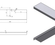 Sapho Tailor Rockstone Deska 200x50 Cm, Provedení Límce F