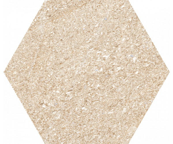 Dlažba jako beton Codicer Basalt Cream 22x25 Hexagonal - béžová