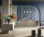 Květinová dlažba Del Conca Deco Studio Buttercup 60x120 Rett.