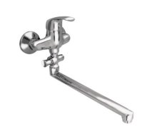 Vanová Stěnová Baterie Do Bytového Jádra S Plochým Ramínkem, Rozteč 100 Mm - Chrom – Zora