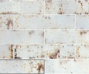 Retro obklad APE Grunge Oxid 7,5x30 - bílá