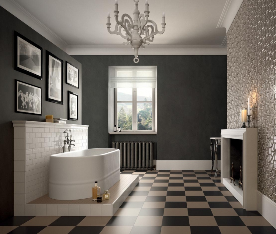 Realizace Plastický umělecký obklad Ceramiche Grazia Essenze 