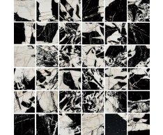 Fioranese Prestige Mosaico Black Antique Effect 30x30 Matt. Rett.