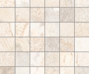 Mozaika jako kámen EdimaxAstor Slaty Mosaico Rombo (8x5) Almond 26x28 - bílá
