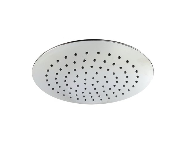 Thin, Pevná Sprcha Průměr 250 Mm S Regulátorem Průtoku, Plast-chrom