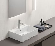 Gsi Kube X Keramické Umyvadlo 50x37cm, Broušená Spodní Hrana, Bílá Extraglaze