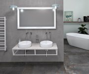 Sapho Ska Deska Rockstone 756x463mm, Bílá Mat
