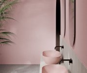 Gsi Pura Keramické Umyvadlo Na Desku 60x37cm, Blush Mat