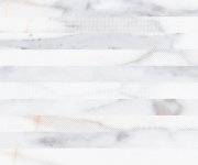 Dlažba jako mramor Codicer Vinca White Deco 33x66 - bílá