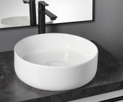 Sapho Fiastra Keramické Umyvadlo Na Desku, ø 40cm, Bílá
