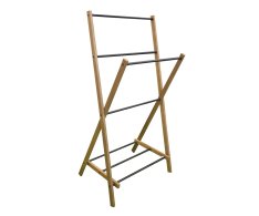 Aqualine Wing Skládací Stojan Na Ručníky 58x103x35cm, Jasan