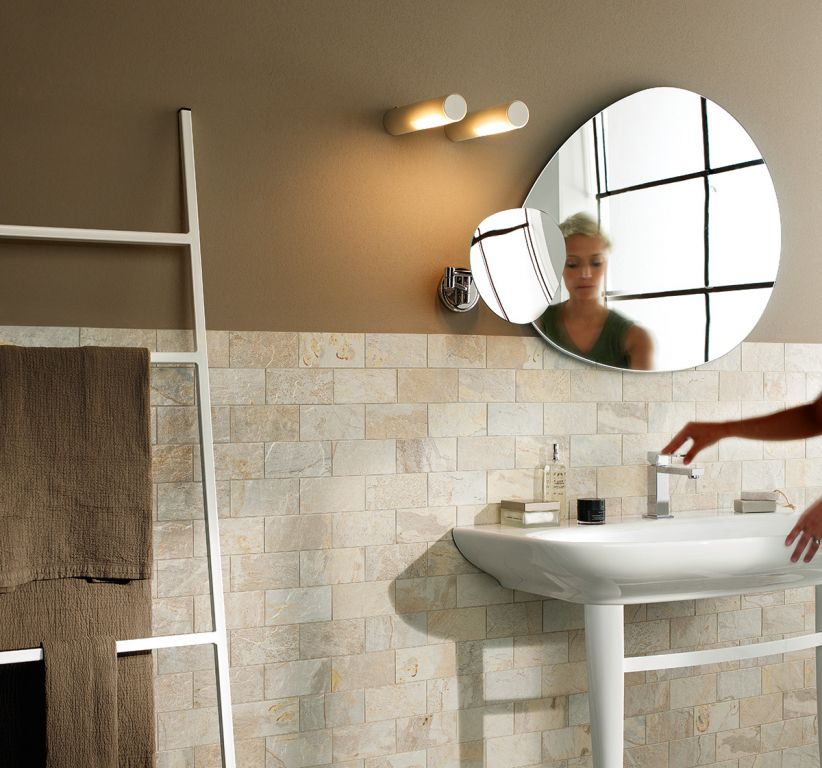 Realizace OBKLAD KOUPELNY design kámen EdimaxAstor Slaty