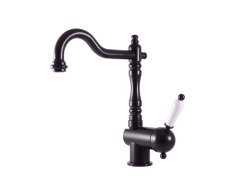 Umyvadlová/dřezová baterie bez výpusti LABE Černá - matná 1/2" L508.5/8CMAT