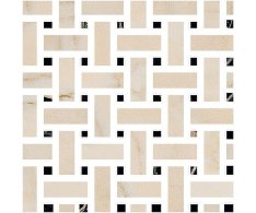 Fioranese Sound of Marbles Mosaico WEAVE Rosa Cipria 30x30 Luc. Rett.