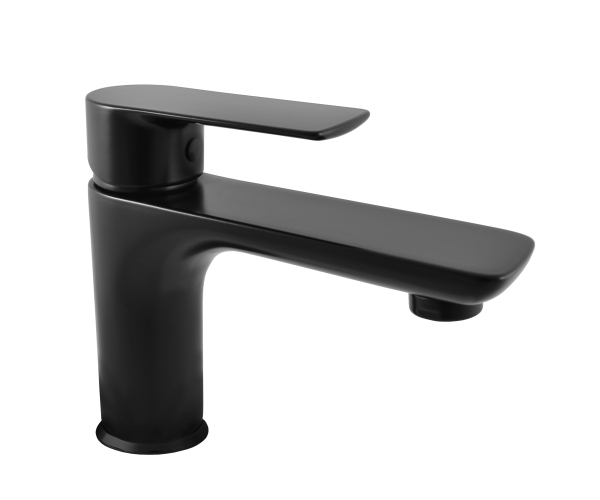 Umyvadlová baterie bez výpusti VLTAVA Černá - matná 3/8" VT426.0CMAT