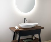 Sapho Viso Kulaté Zrcadlo S Led Osvětlením ø 80cm