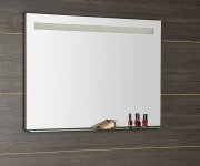 Sapho Breto Zrcadlo S Led Osvětlením A Policí 80x60,8cm