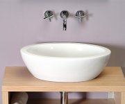 Sapho Axia Podomítková Tříprvková Umyvadlová Baterie, Chrom