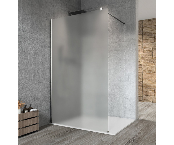 Gelco Vario Chrome Jednodílná Sprchová Zástěna K Instalaci Ke Stěně, Matné Sklo, 1100 Mm