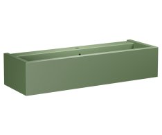 Kerasan Kanaal Keramické Umyvadlo 120x40cm, Verde Mat