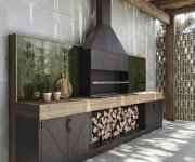 Dlažba jako beton APE Antico Casale Cenere Rett. 120X120 - šedá