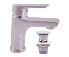 Umyvadlová baterie s výpustí COLORADO Chrom 3/8" CO127.0