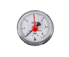 Klum Tlakoměr 50 Mm, 0 - 6bar, Zadní Vývod 1/4"