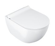 WC Uni Chrome RimOff - WC Uni Chrome RimOff, závěsný, bílá X01535