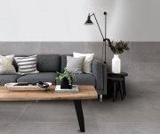Dlažba jako beton Brennero Mood Iron 90x90 Rett. - šedá