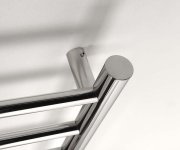 Sapho Redondo Elektrický Sušák Ručníků, Kulatý, 630x1160mm, 130w, Nerez Lesk