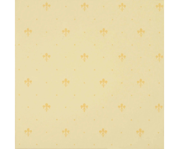 Retro obklad Petracers Grand Elegance Giglio crema su crema 20x20 - béžová