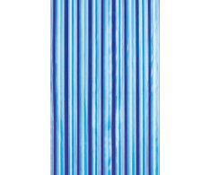 Aqualine Sprchový Závěs 180x180cm, Peva, Modrá, Pruhy