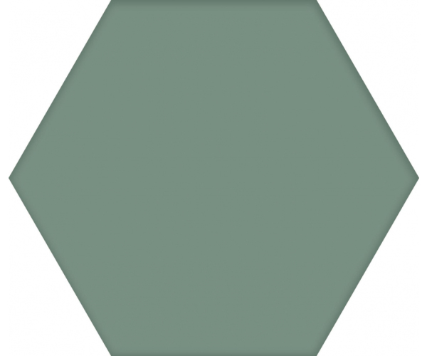 Dlažba Codicer Basic Kale Hex 25 22x25 - zelená