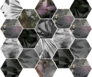 Dlažba APE Souk Touareg Grey Mix 13,9x16 - bílá